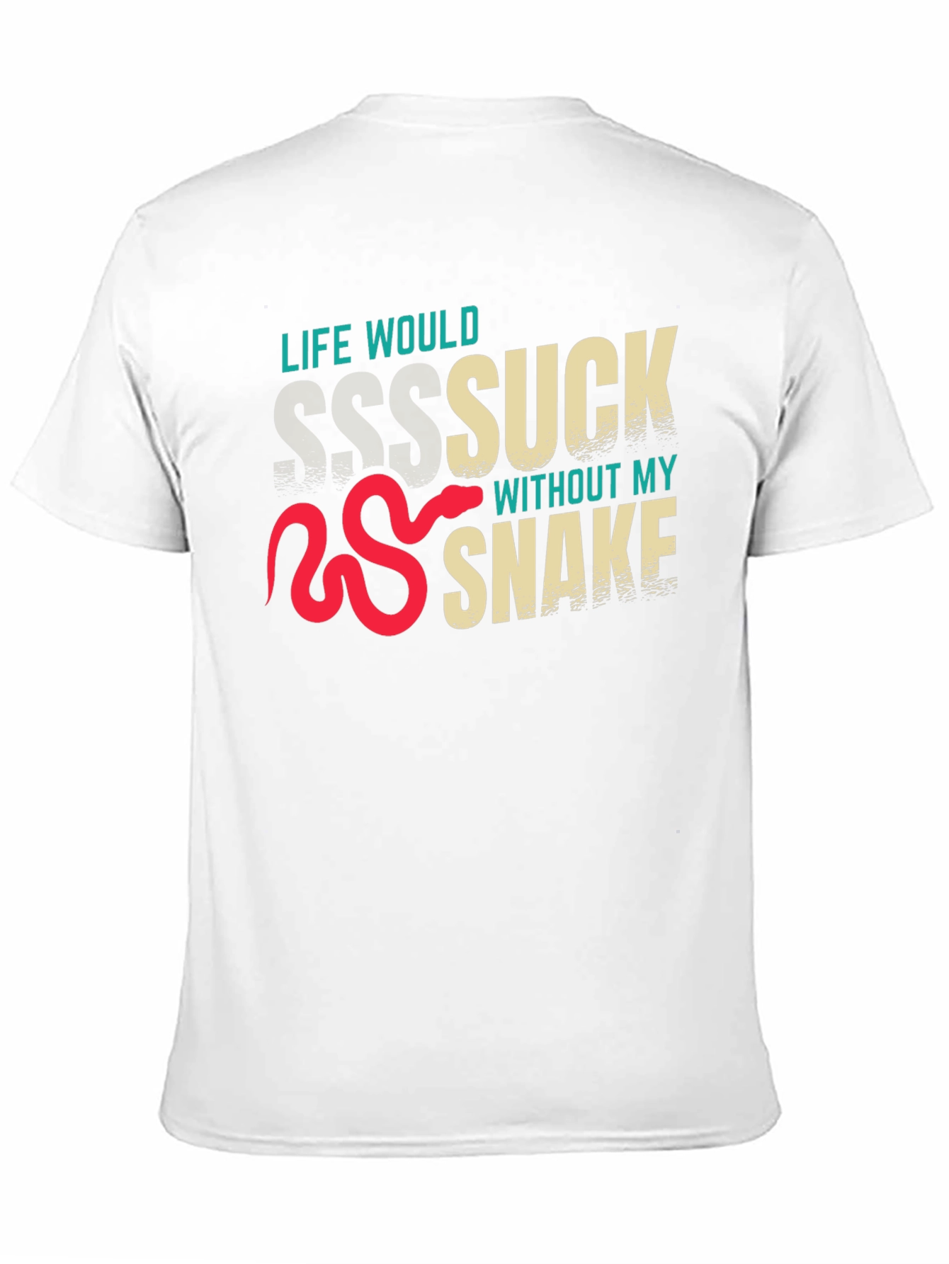 Black Life Would Sssuck Without My Snake T-Shirt view 11