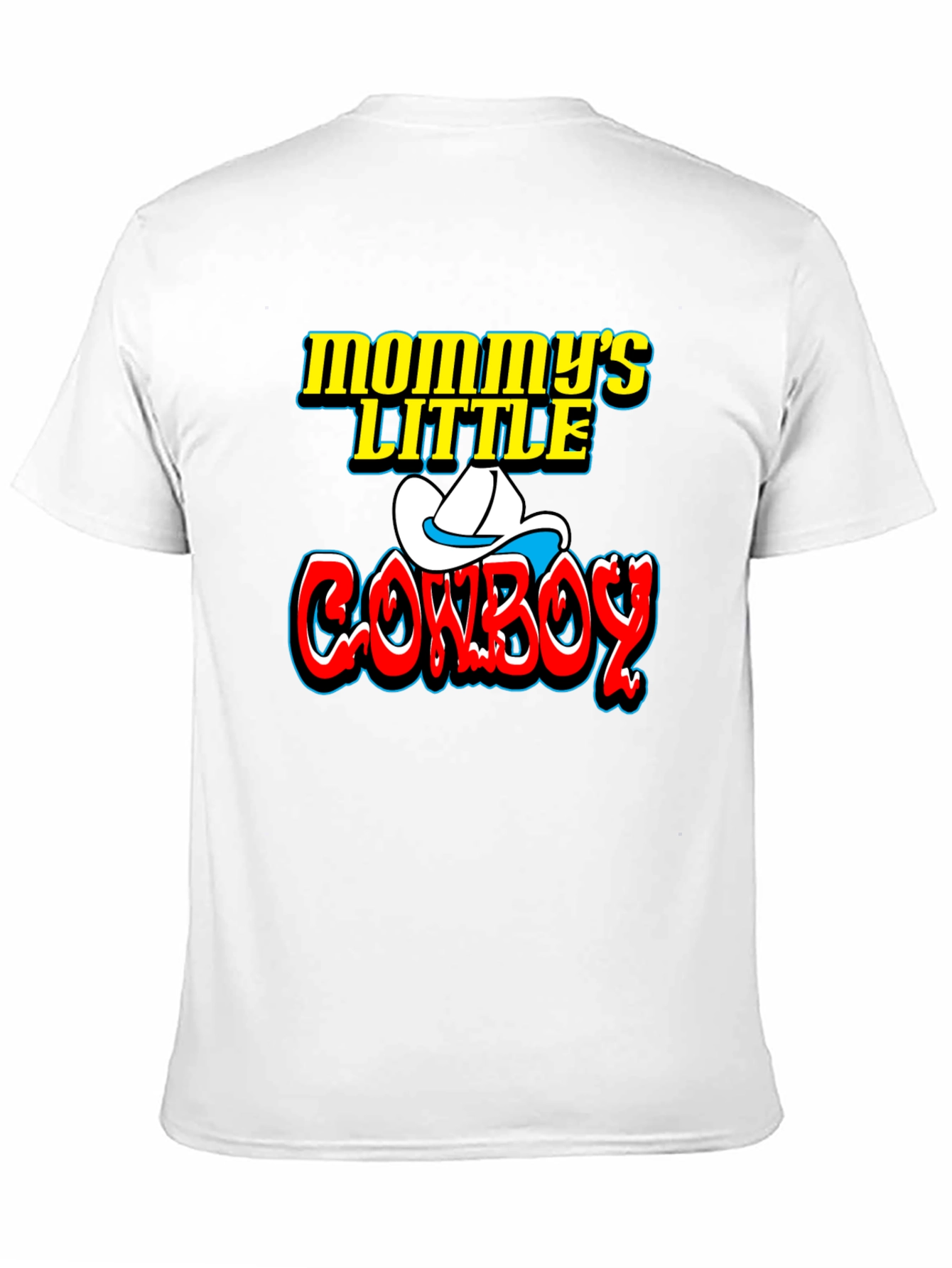 Mommy's Little Cowboy Graphic T-Shirt - 11