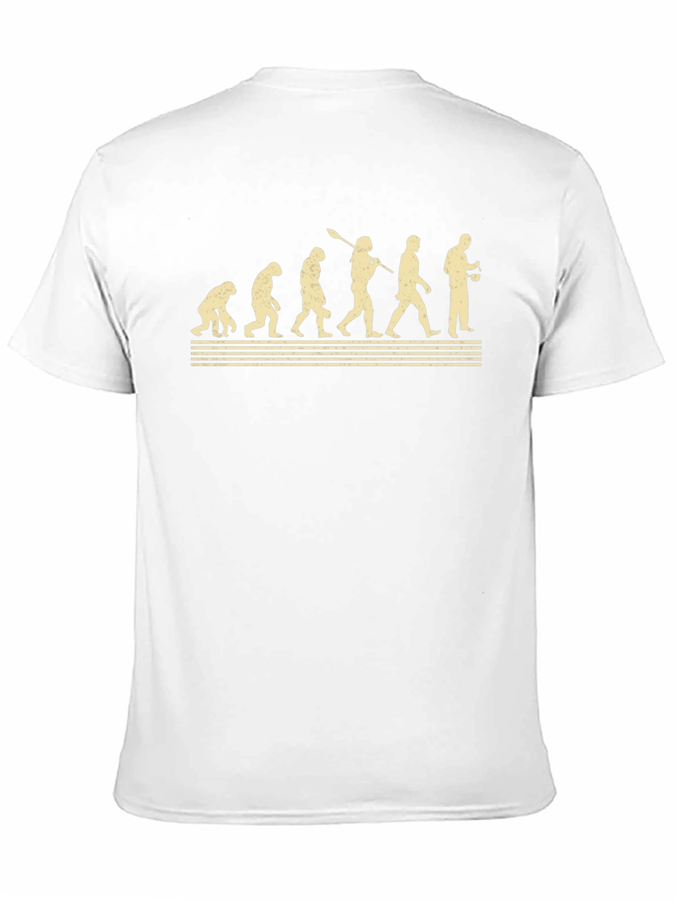 Black Evolution of Man Coffee Drinker T-Shirt view 11