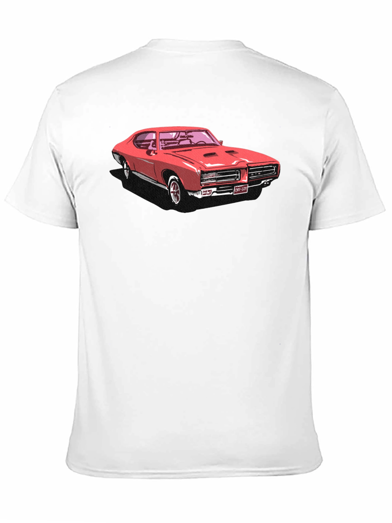 Black Classic Car Graphic Tee - Black view 11