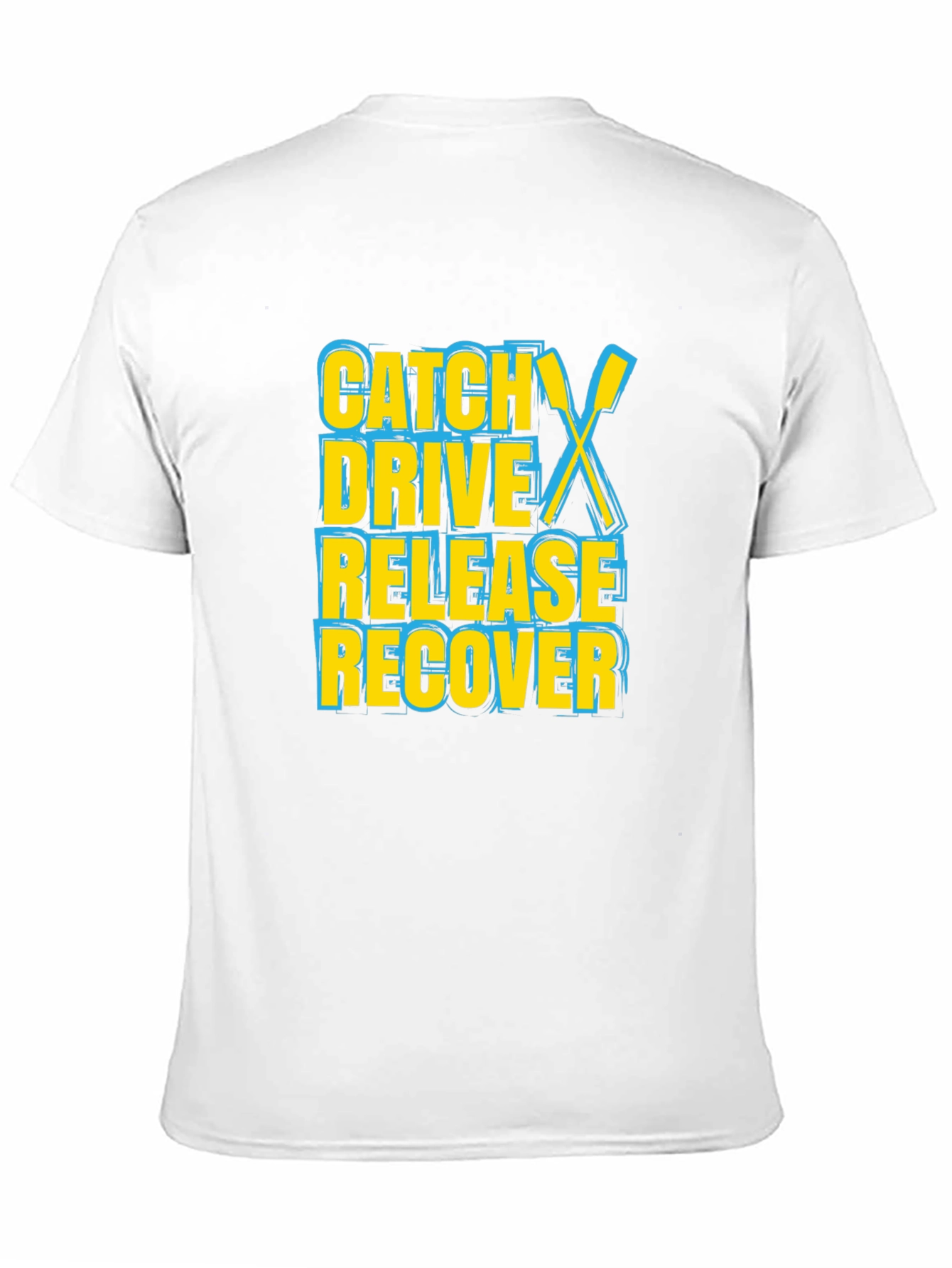 Black Rowing Cycle Black T-Shirt view 11