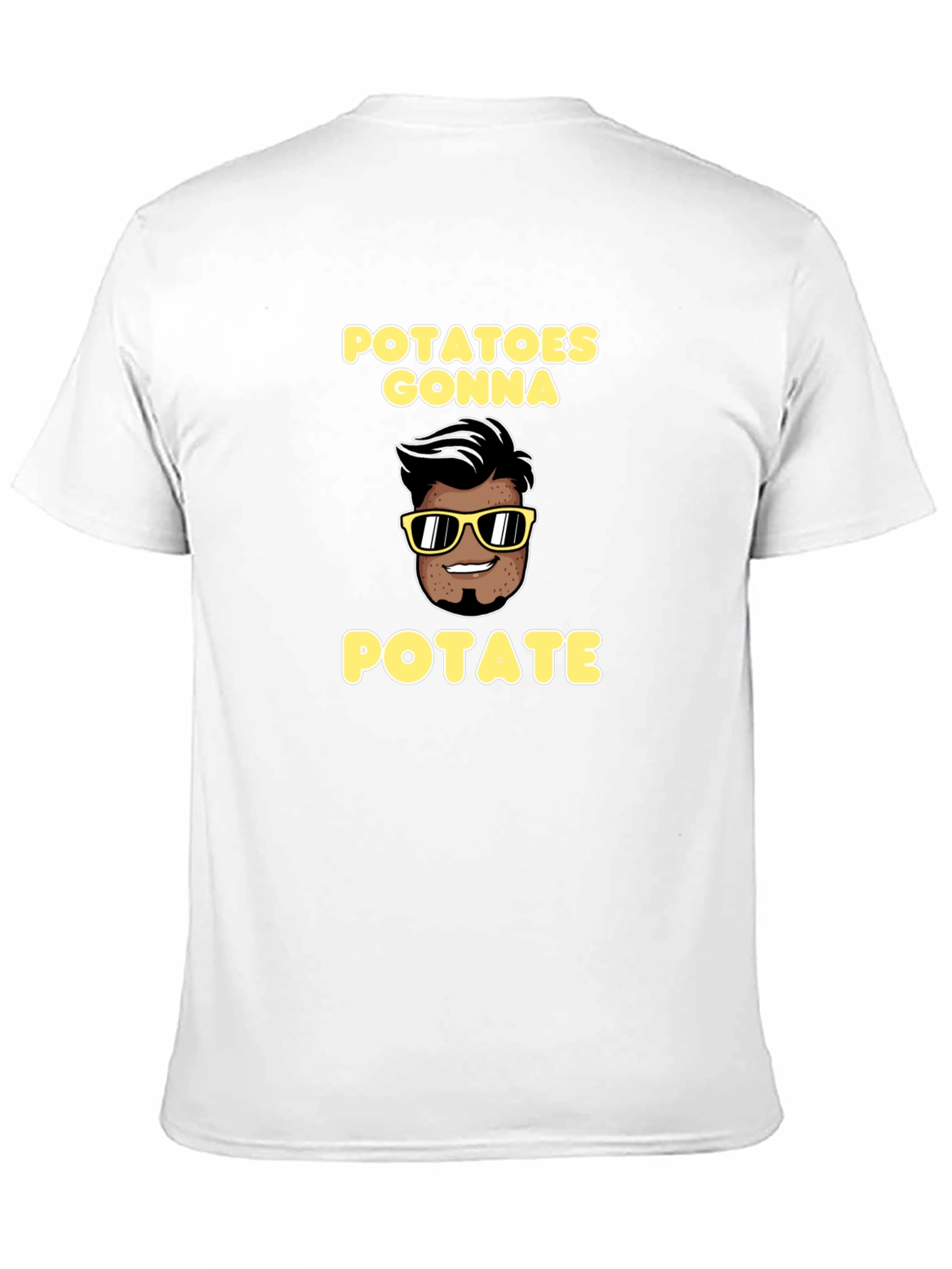 Black Potatoes Gonna Potate Graphic Tee view 11