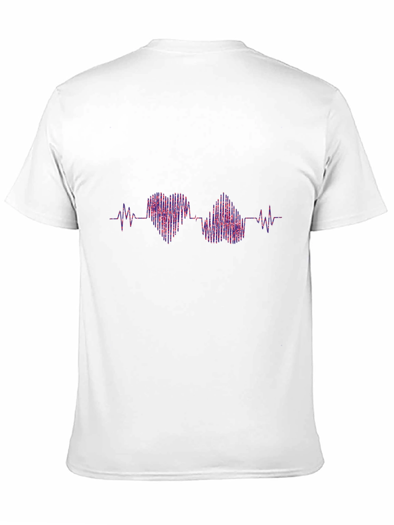 Black Heartbeat Love T-Shirt - Stylish Graphic Tee view 11