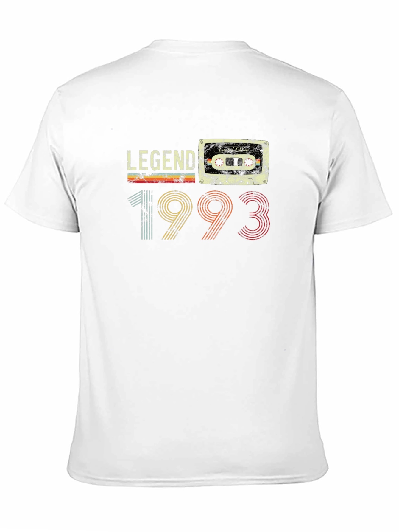 Legend 1993 Retro Cassette Tape Birthday T-Shirt - 11
