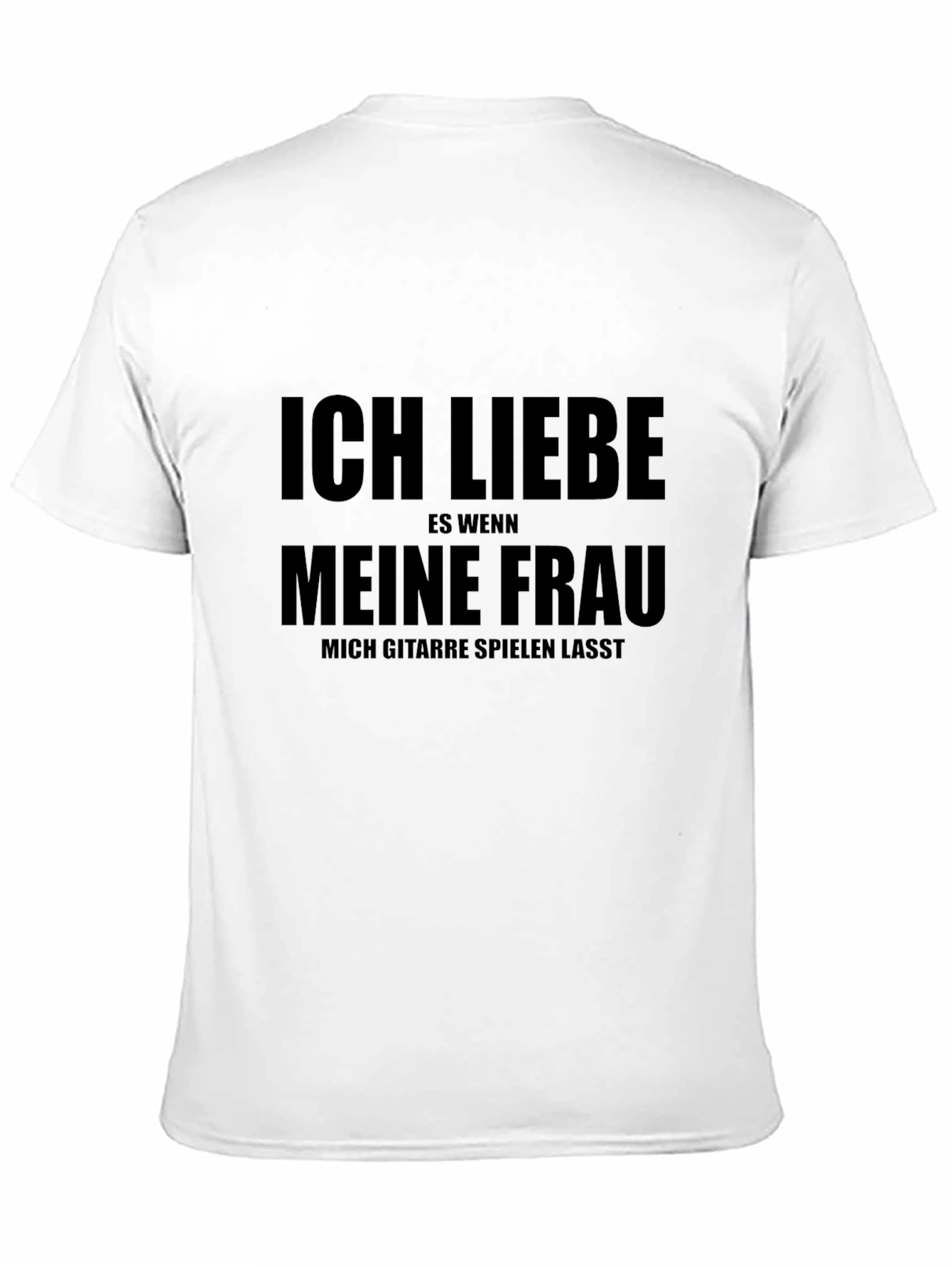 Black Ich Liebe Meine Frau T-Shirt - Guitar Player view 11