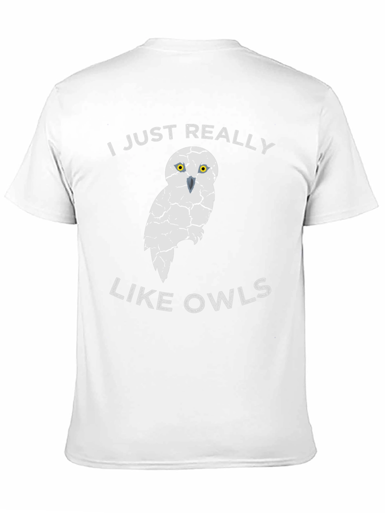 Black I Just Really Like Owls Black Tee view 11