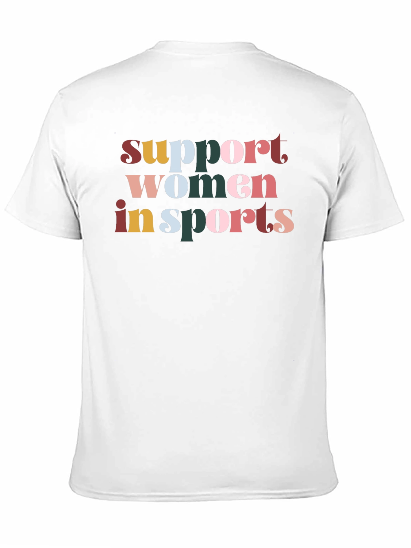 Black Support Women in Sports Graphic Tee view 11