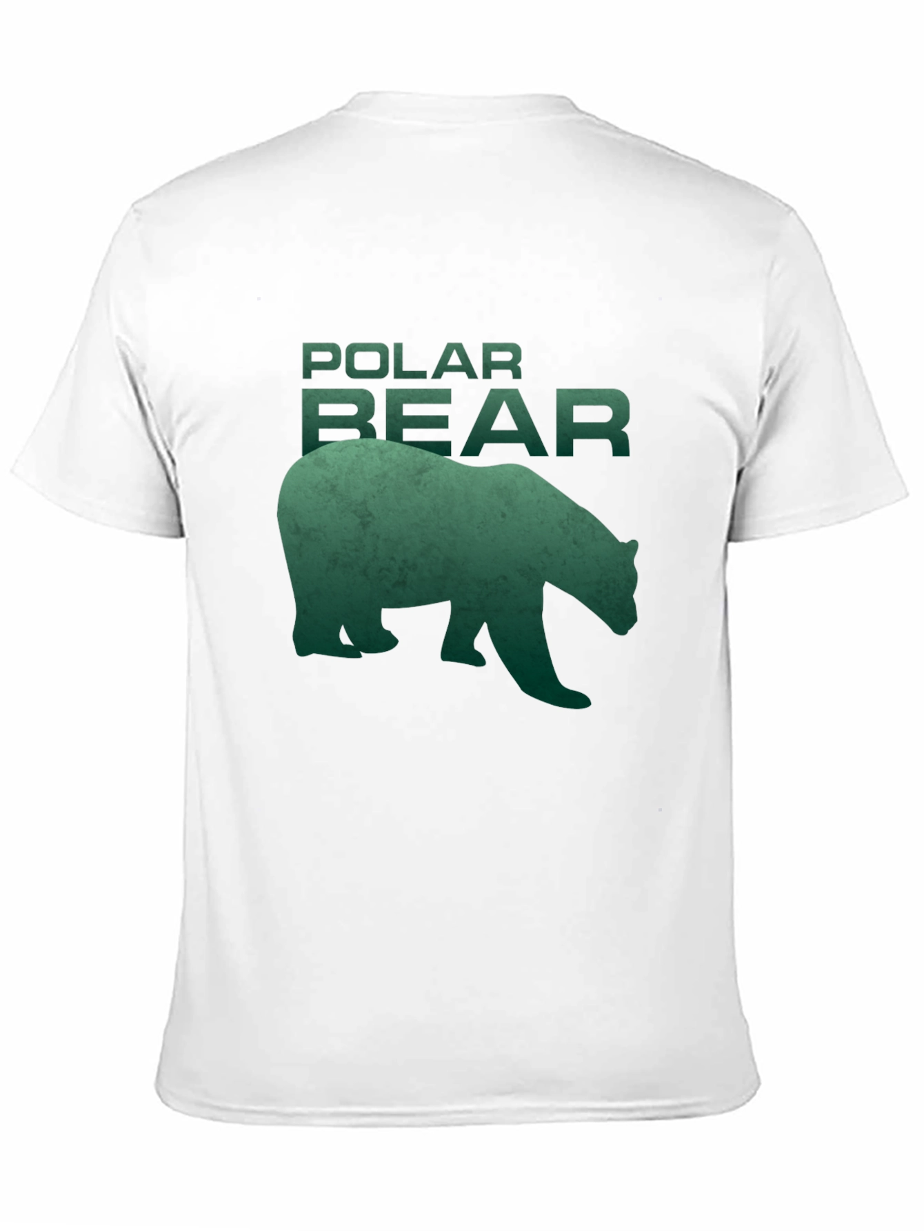 Black Polar Bear Graphic Tee - Cool Wildlife Design view 11