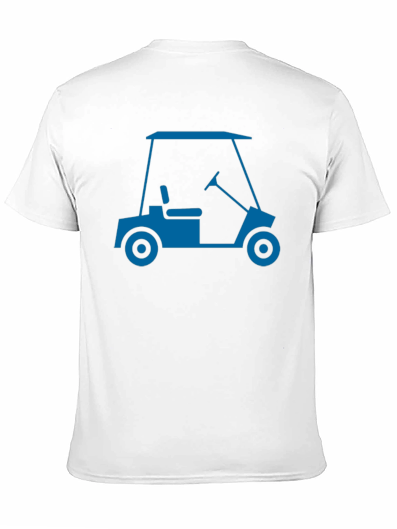 Black Golf Cart Graphic Tee - Cool & Casual view 11