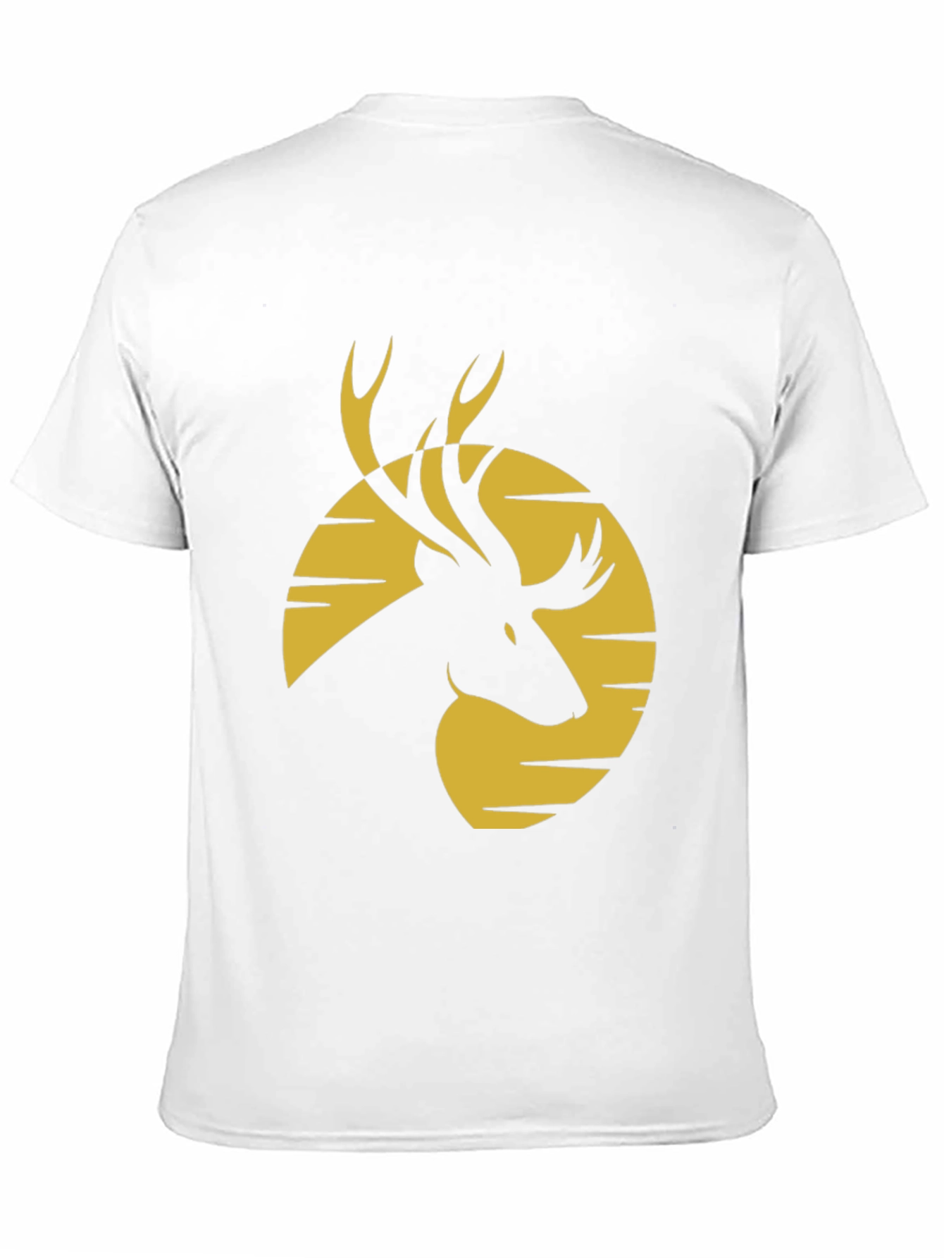 Black Deer Silhouette T-Shirt view 11