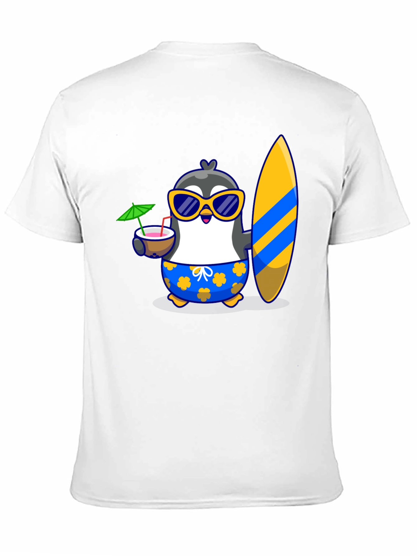 Black Penguin Summer Vibes T-Shirt view 11