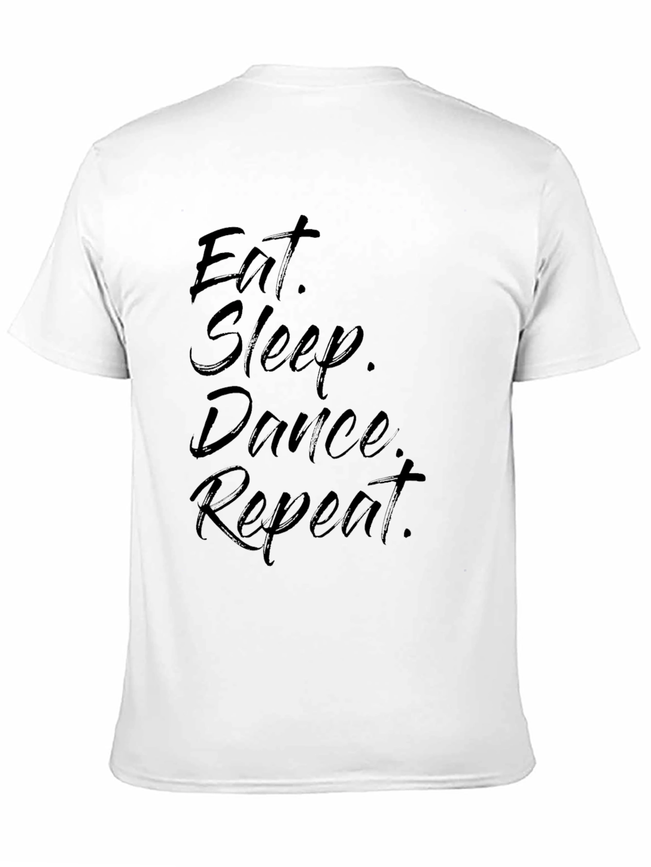Black Eat Sleep Dance Repeat Graphic Tee view 11