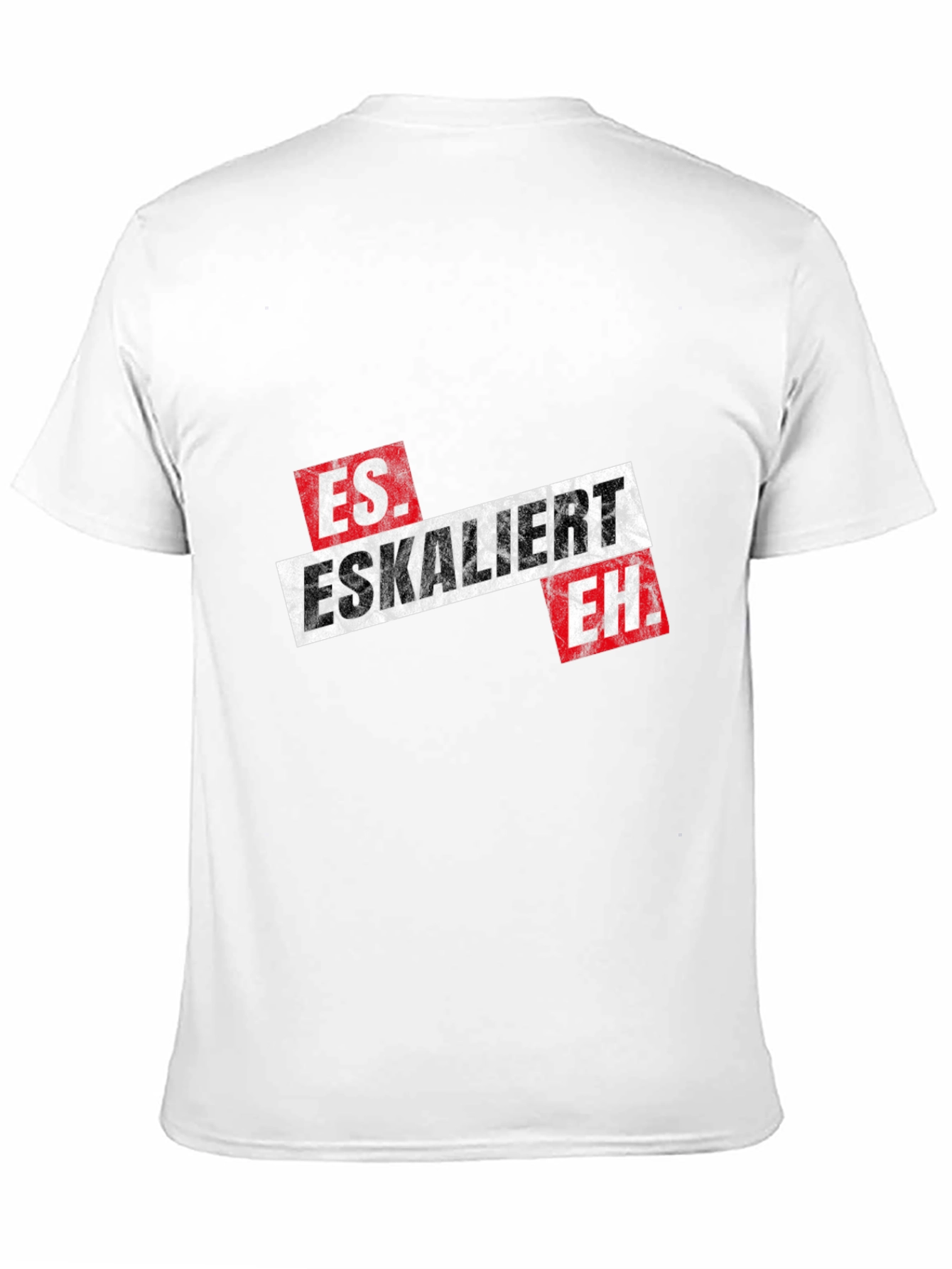 Black Es Eskaliert Eh Black Graphic Tee view 11