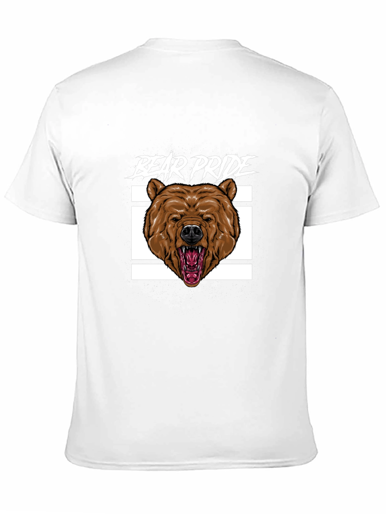 Black Bear Pride Graphic T-Shirt - Bold Animal Print view 11
