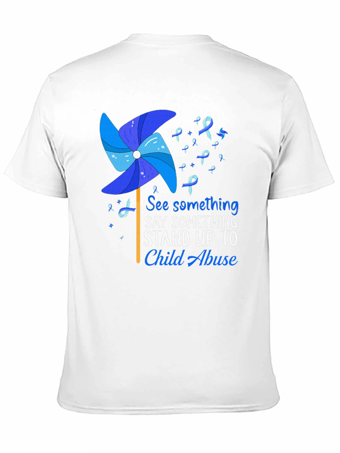 Child Abuse Awareness Graphic T-Shirt - 11