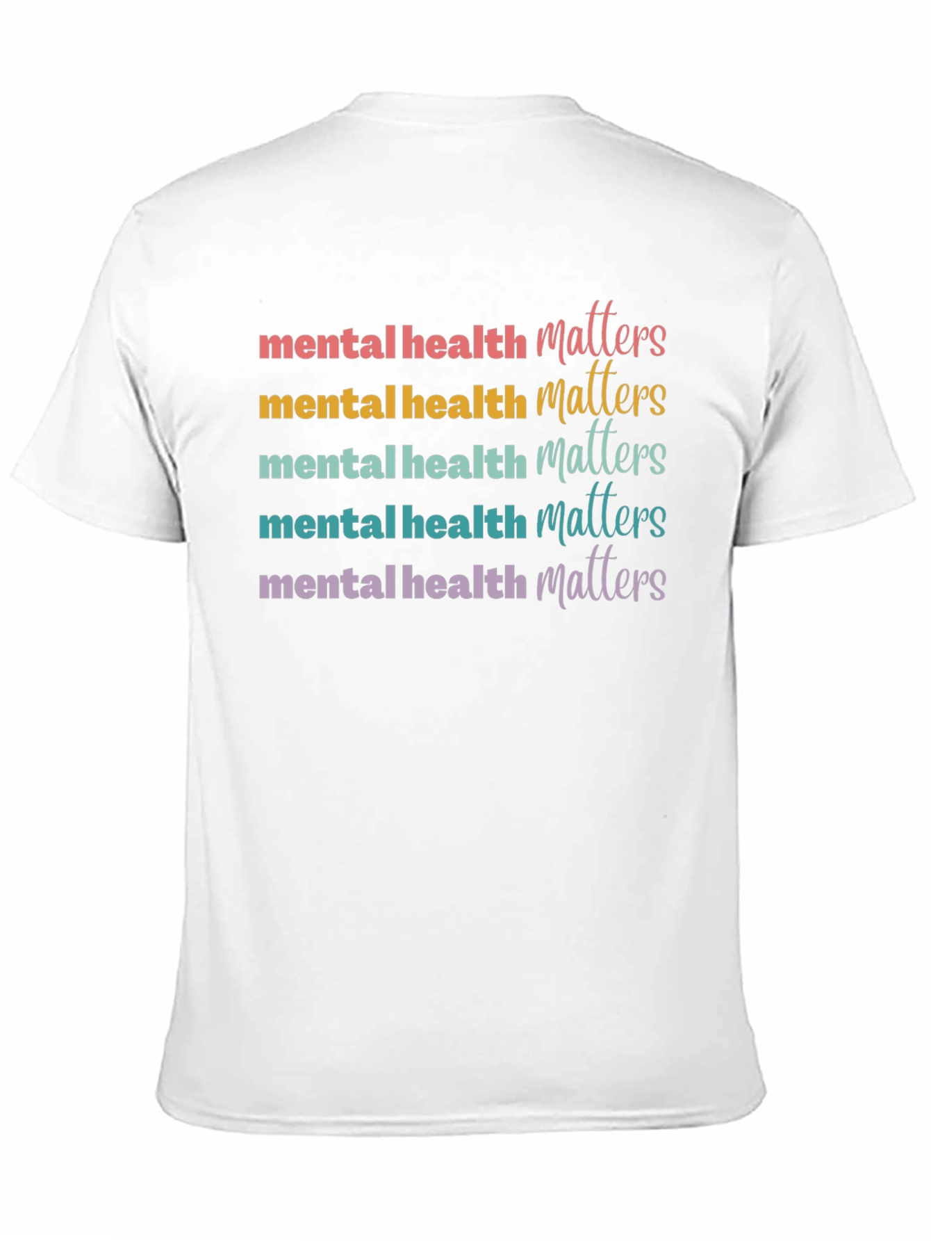 Black Mental Health Matters Graphic Tee - Black view 11