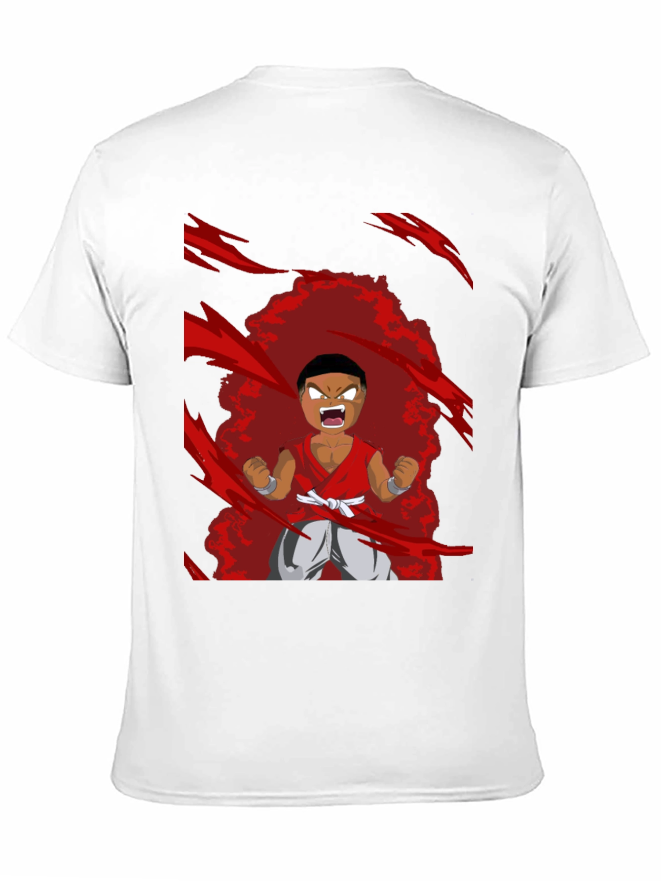 Black Cartoon Character Black T-Shirt view 11