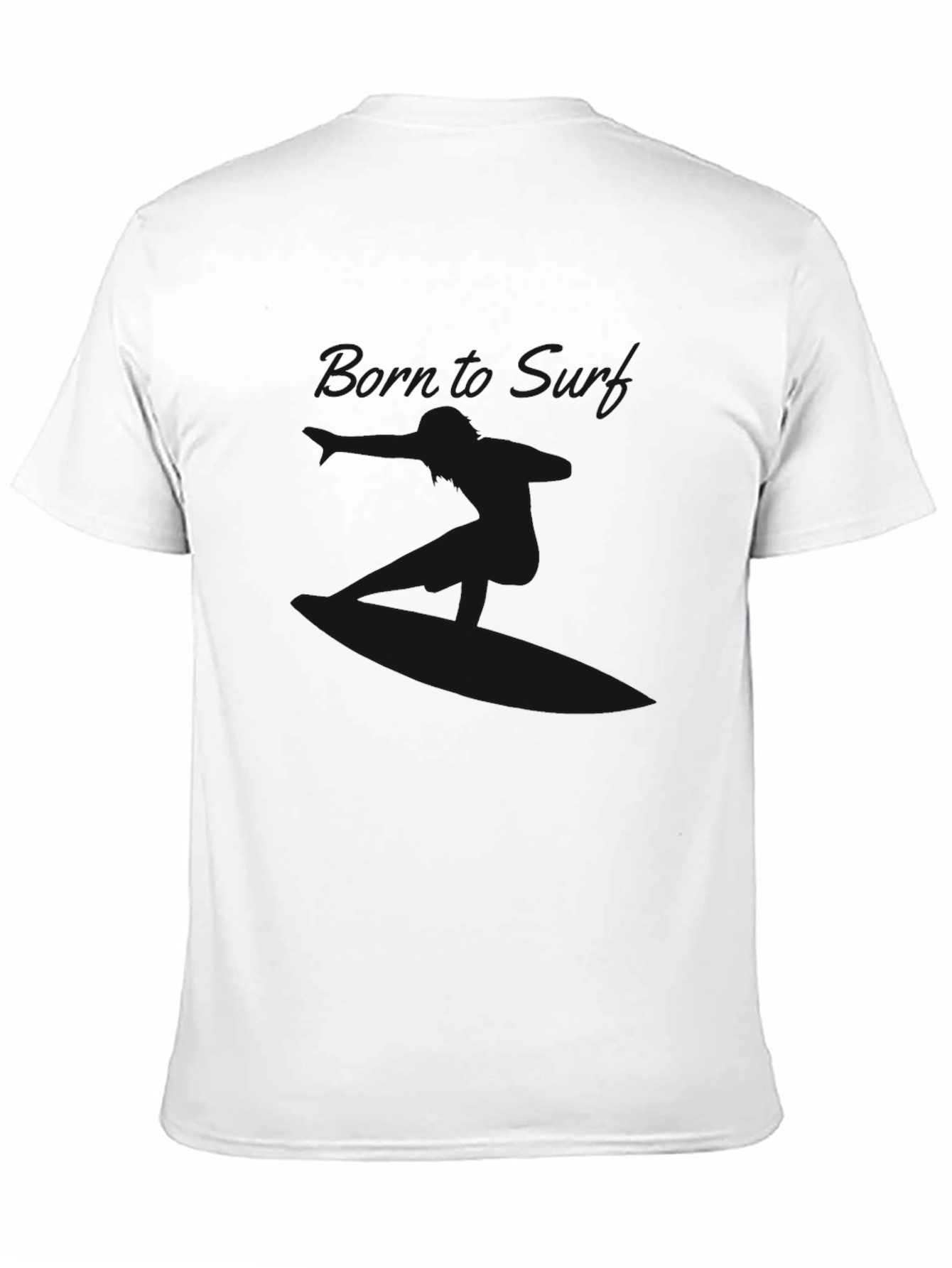 Black Men's Classic Black Crew Neck T-Shirt view 11