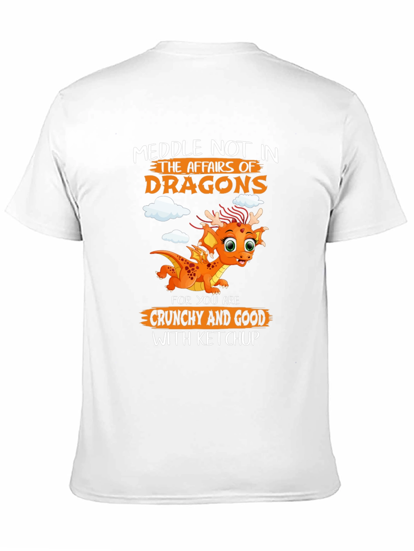 Black Dragon T-Shirt: Meddle Not in the Affairs of Dragons view 11