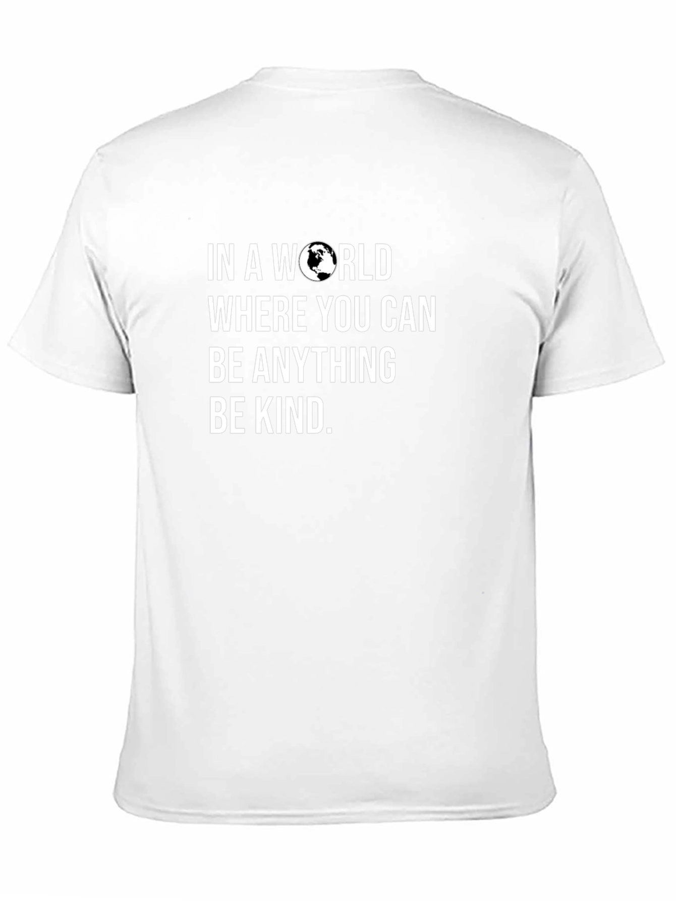 Black Be Kind T-Shirt, Inspirational Graphic Tee view 11