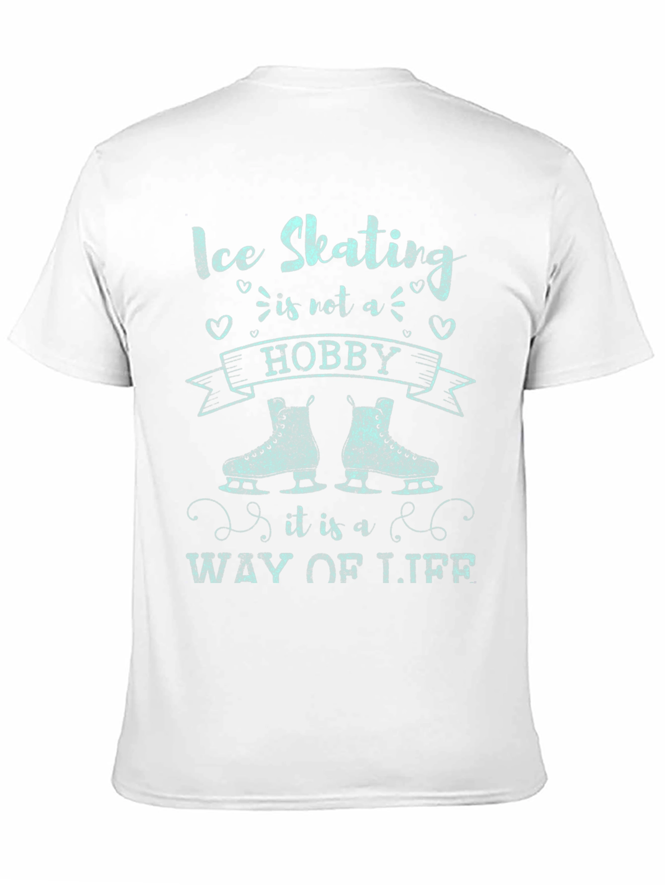 Black Ice Skating is Not a Hobby Tee view 11