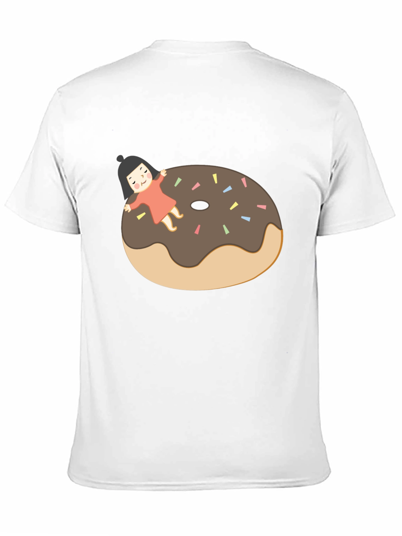 Black Donut Dream T-Shirt - Relaxed Fit Graphic Tee view 11