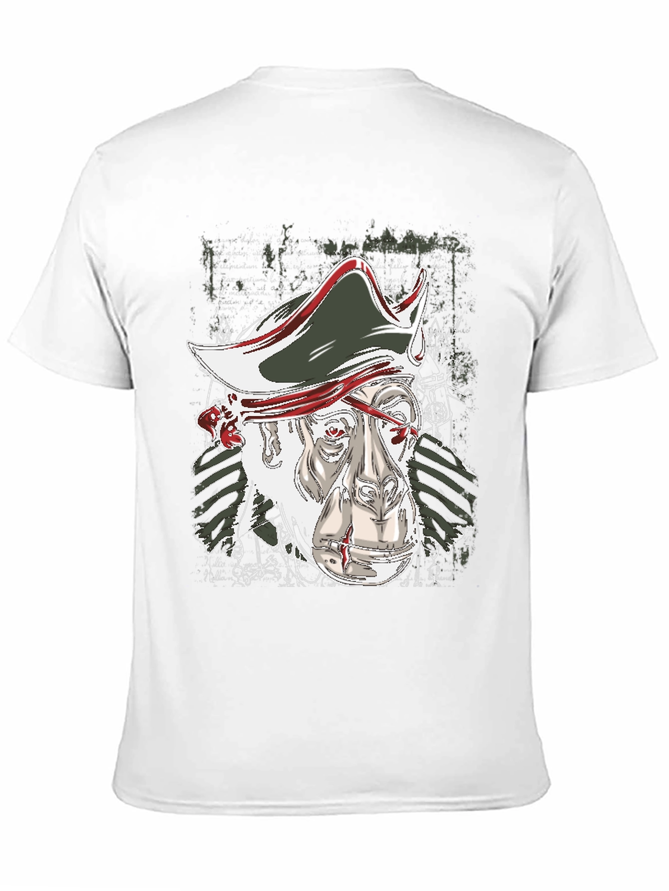 Black Pirate Monkey Graphic Tee view 11