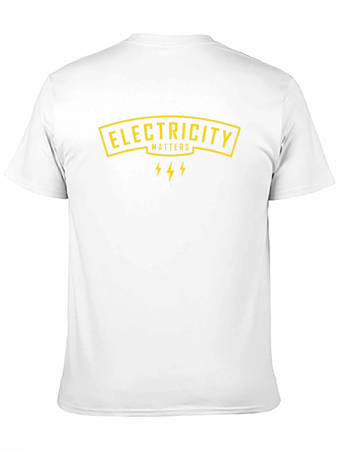 Black Electricity Matters Graphic Tee - Black view 11