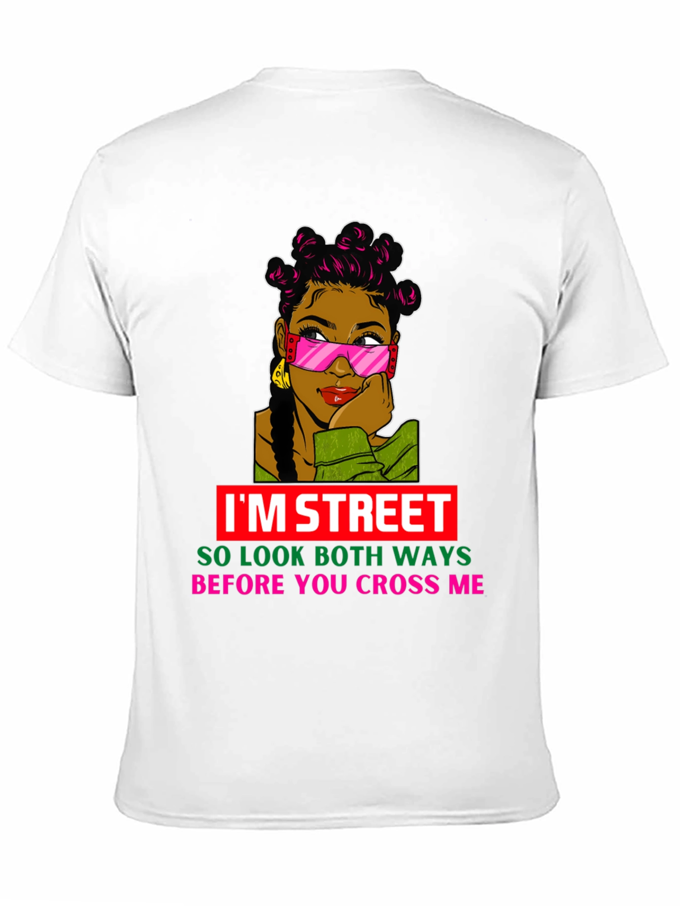 Black I'm Street Graphic Tee view 11