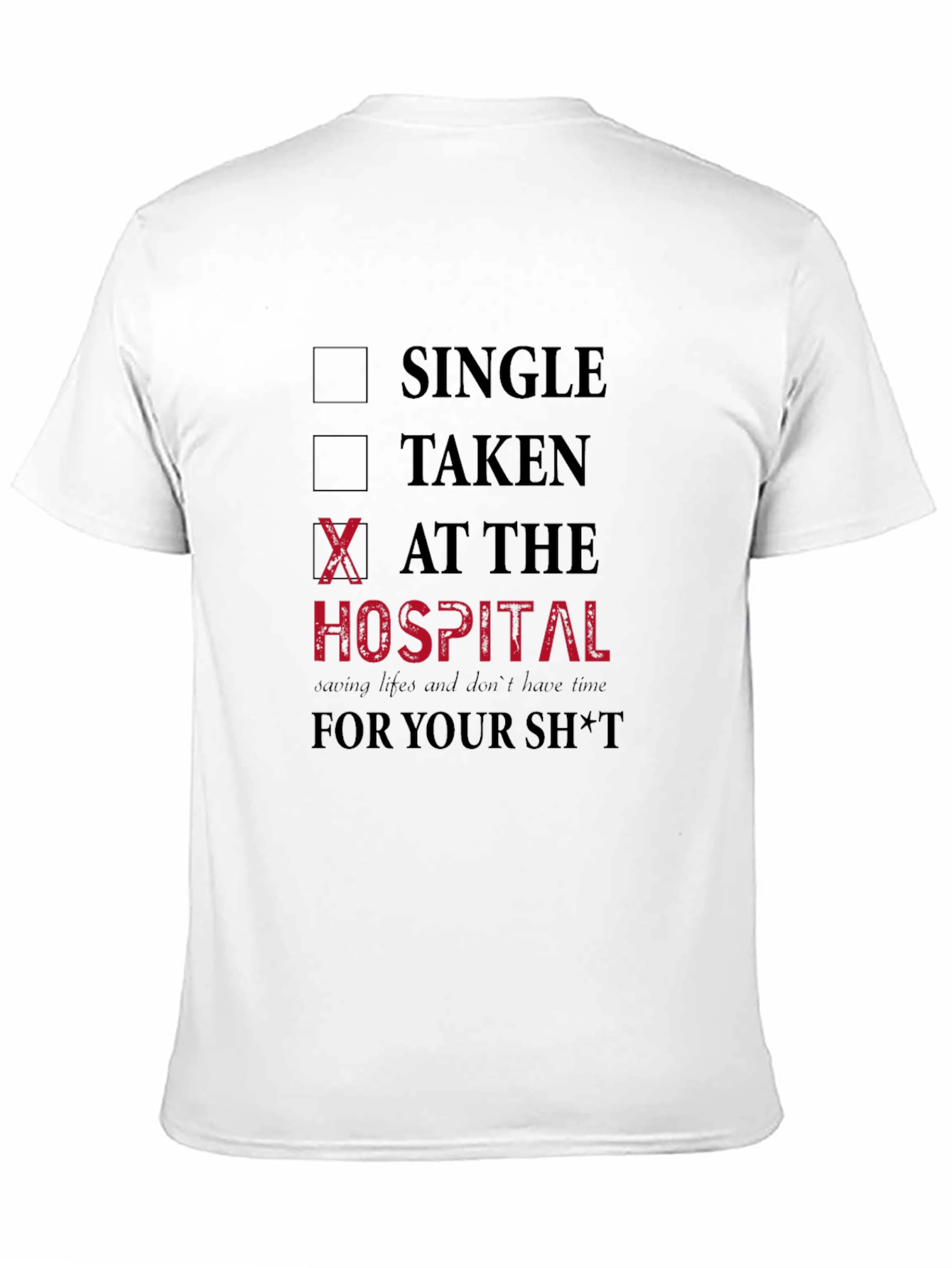 At The Hospital Graphic T-Shirt - 11