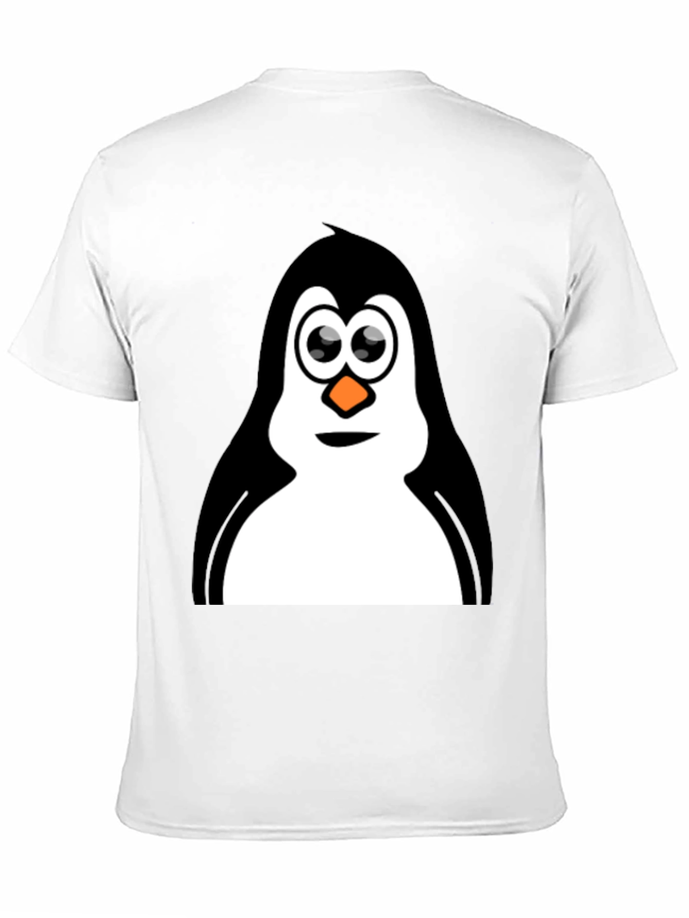 Black Penguin Graphic Tee - Black Cotton T-Shirt view 11