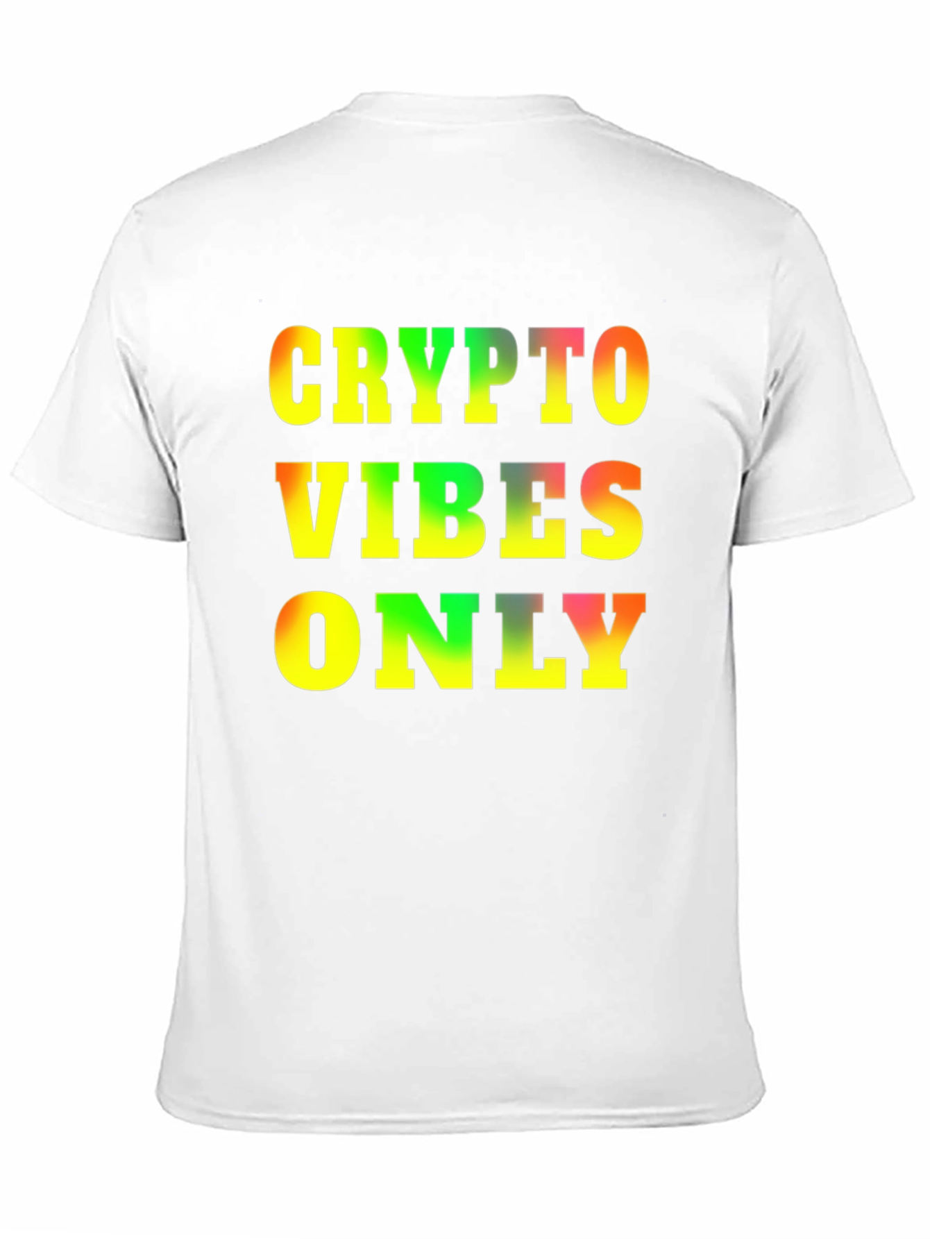 Black Crypto Vibes Only T-Shirt - Bold Graphic Tee view 11