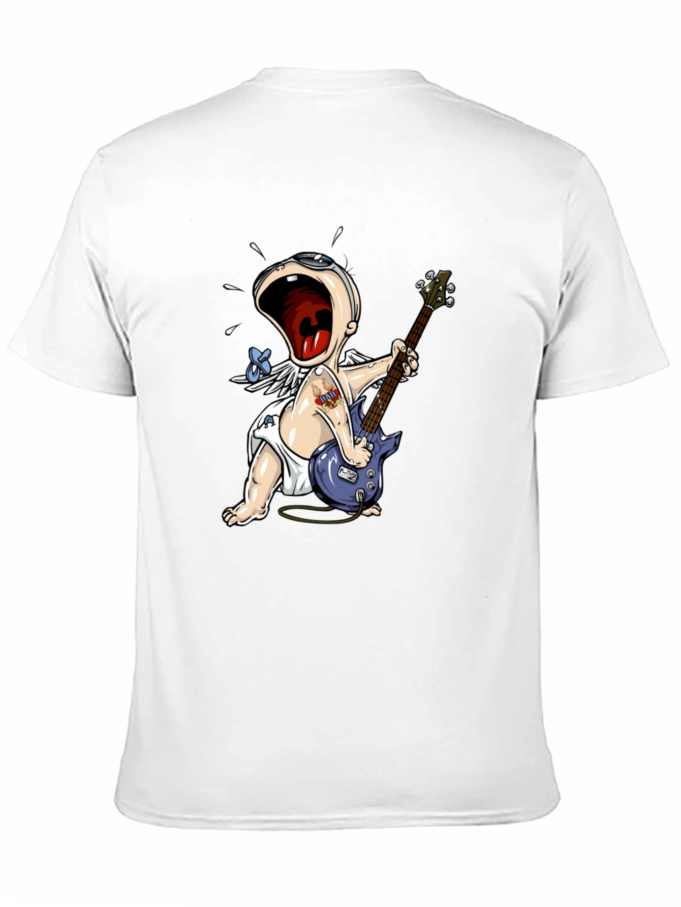 Black Rockin' Baby Graphic Tee view 11