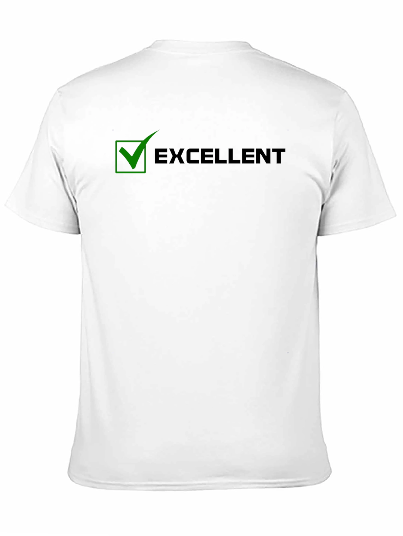 Black Excellent Graphic Tee - Mens Black T-Shirt view 11