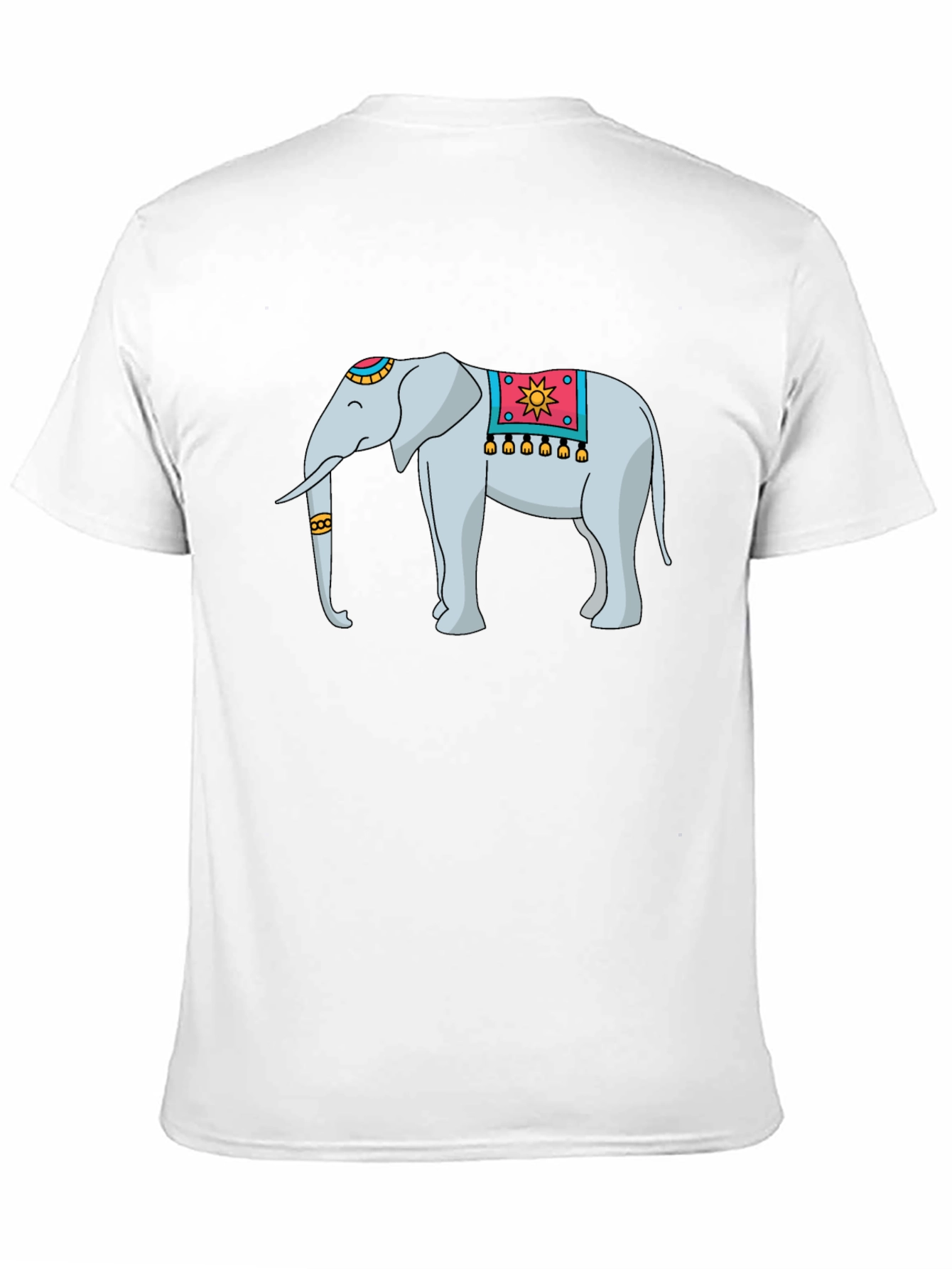 Black Elephant Graphic Tee - Black Cotton Blend view 11