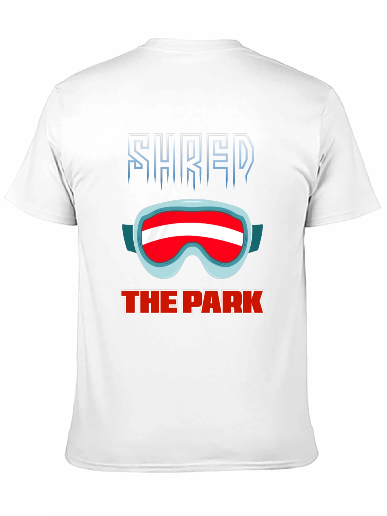Black Shred the Park Black Graphic T-Shirt view 11