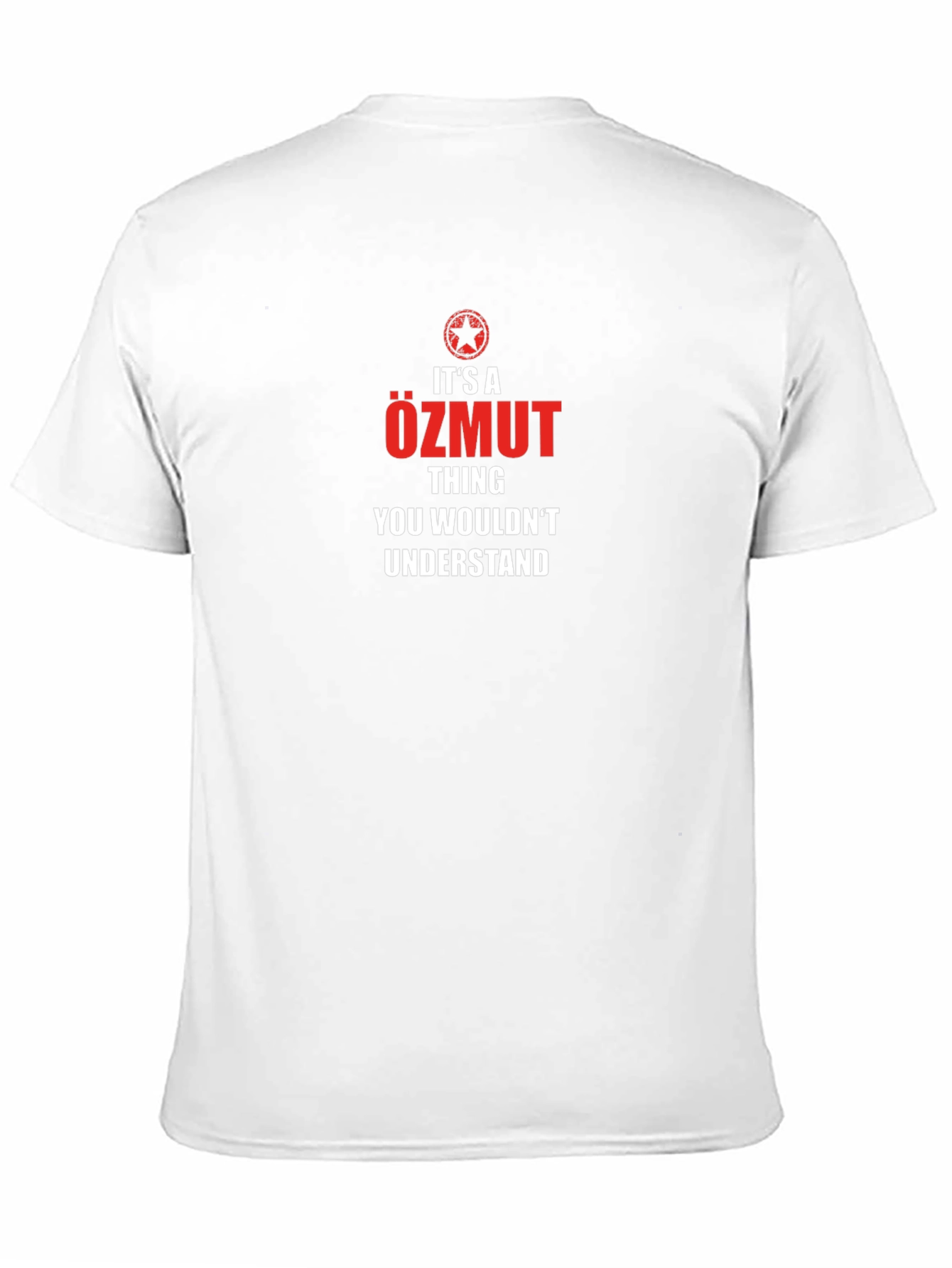 Black It's A Özmut Thing T-Shirt view 11