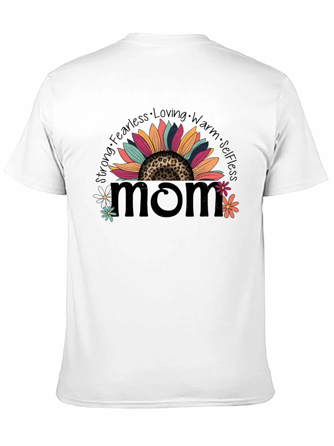 Sunflower Mom Graphic T-Shirt - 11