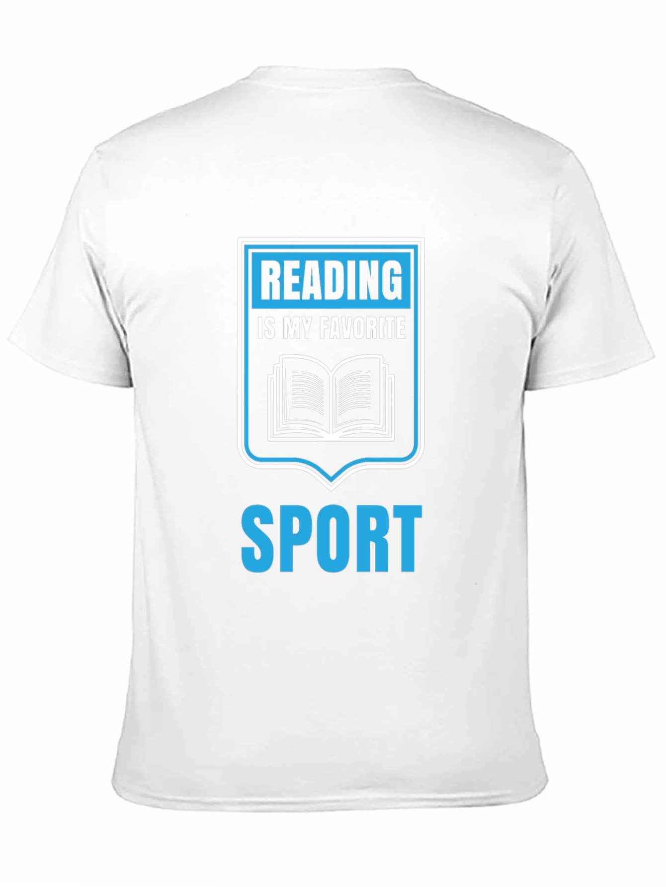 Black Reading is My Favorite Sport Black T-Shirt view 11