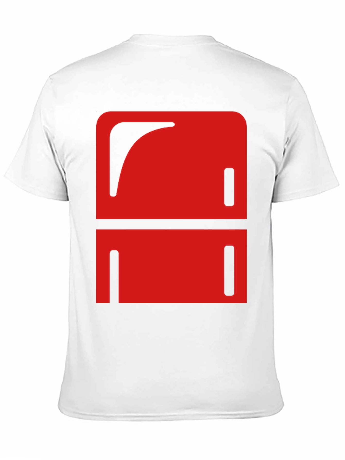 Black Abstract Red Graphic Print Black T-Shirt view 11