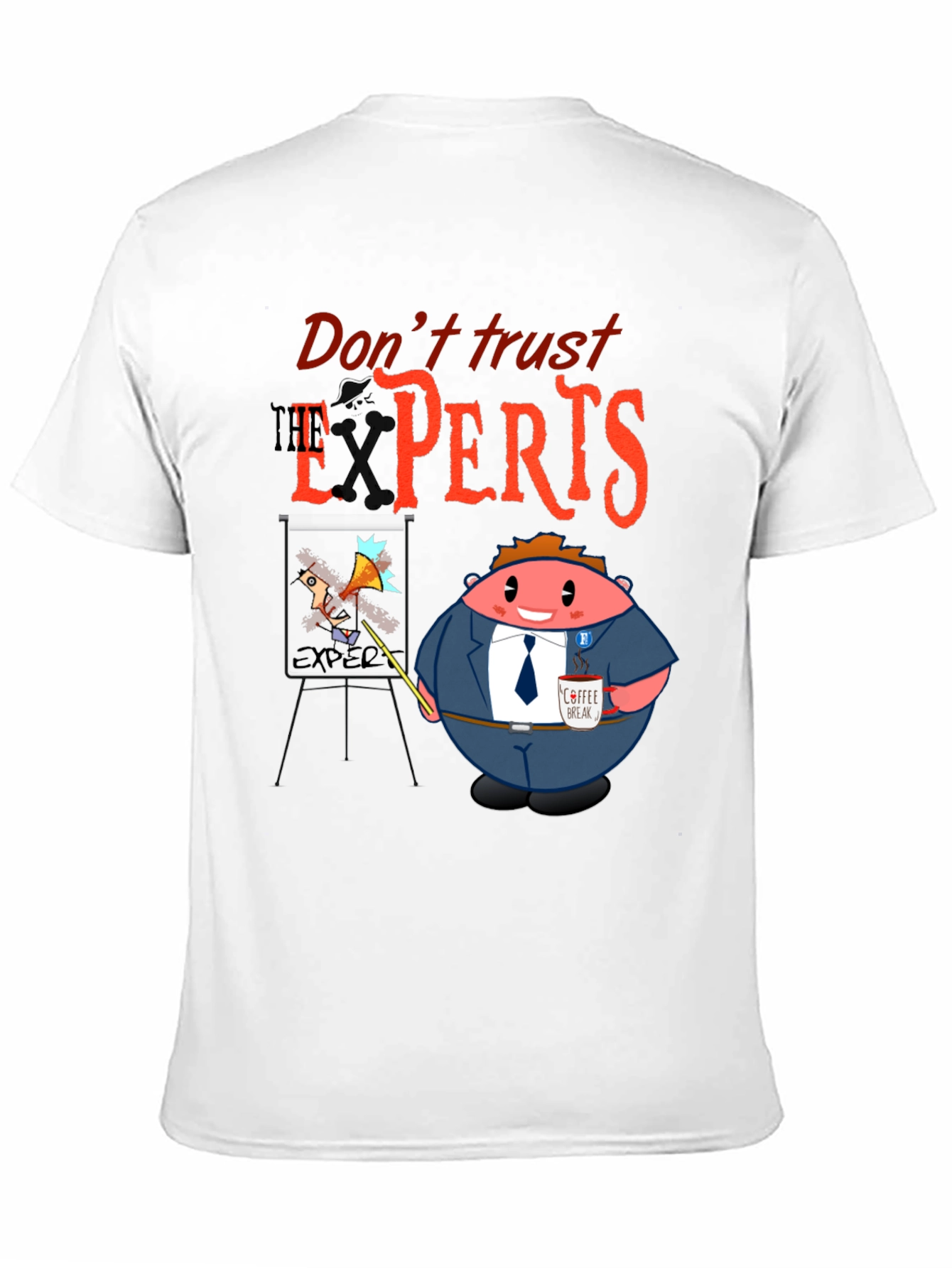 Black Don't Trust Experts Graphic Tee view 11
