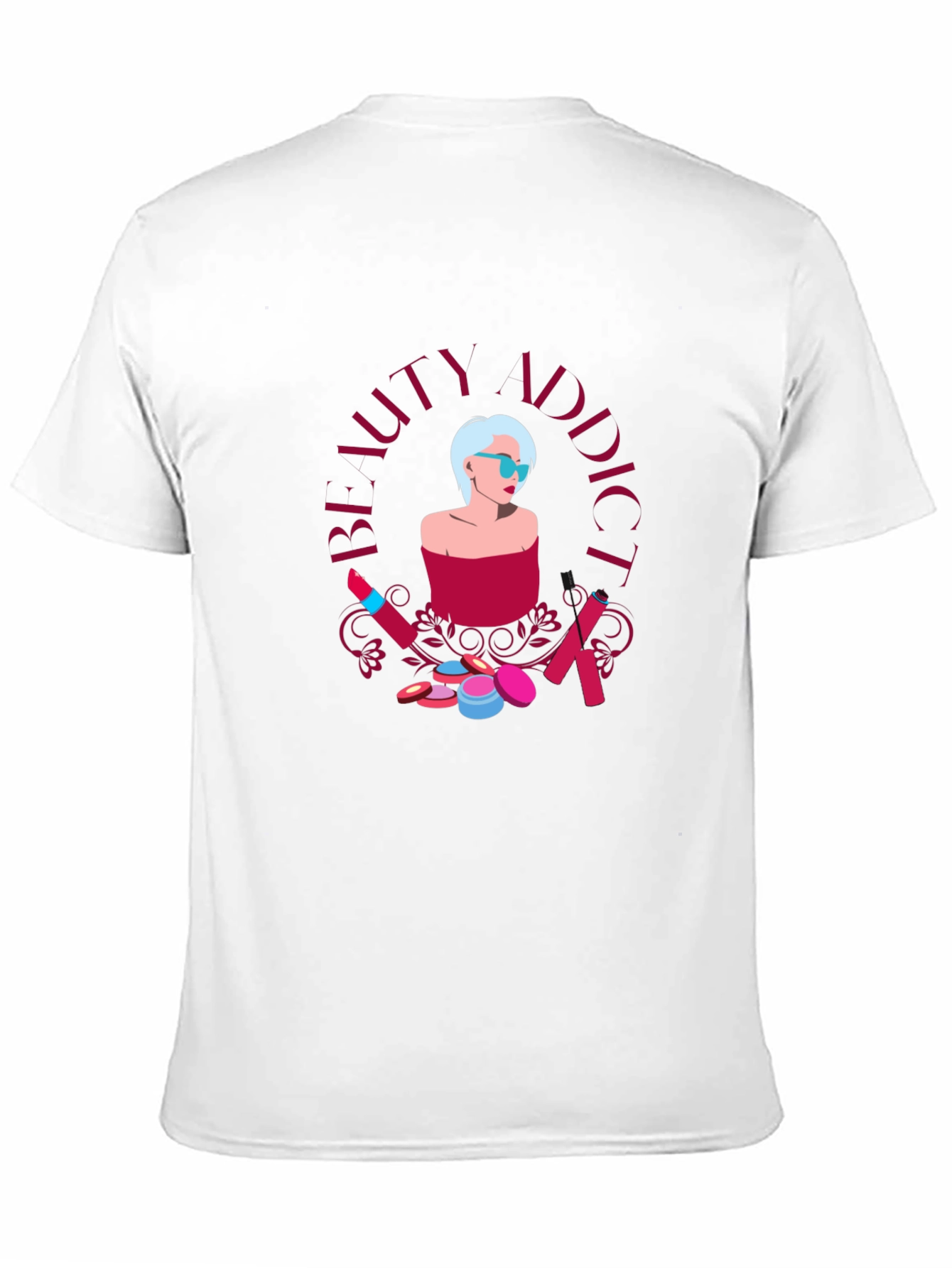 Black Beauty Addict Graphic T-Shirt - Stylish Unisex Tee view 11