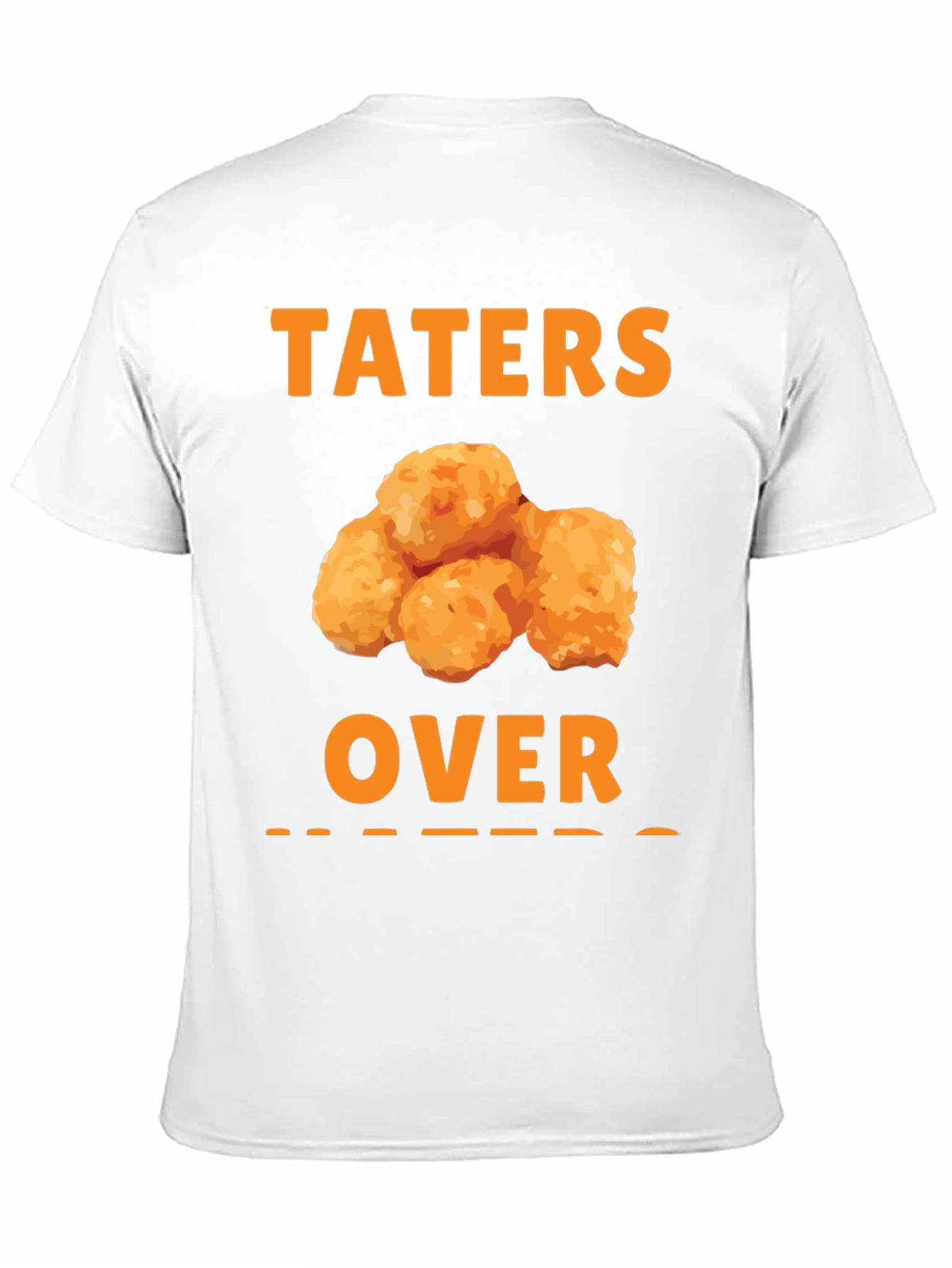 Black Taters Over Haters Funny T-Shirt view 11