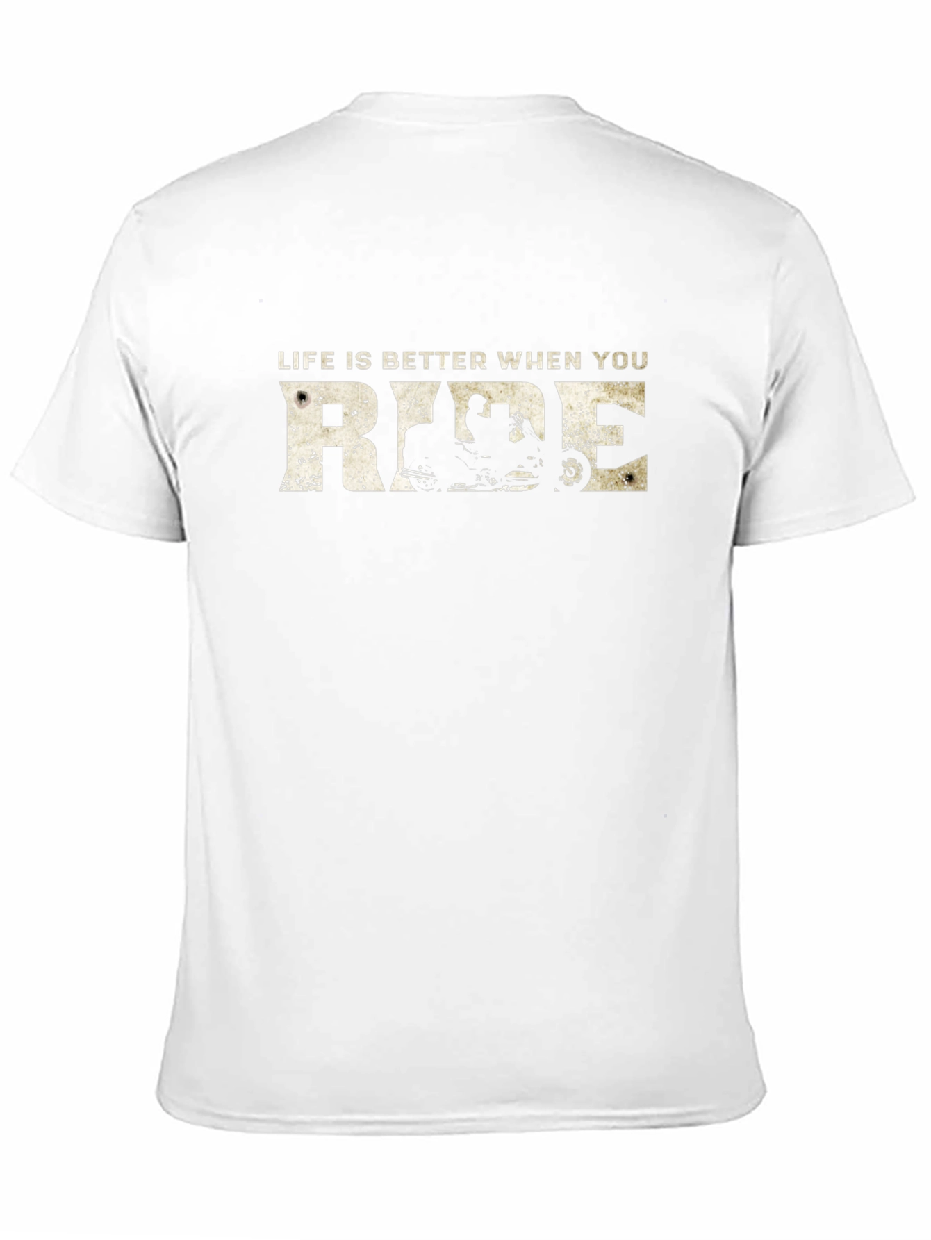 Black Life is Better When You Ride Black T-Shirt view 11