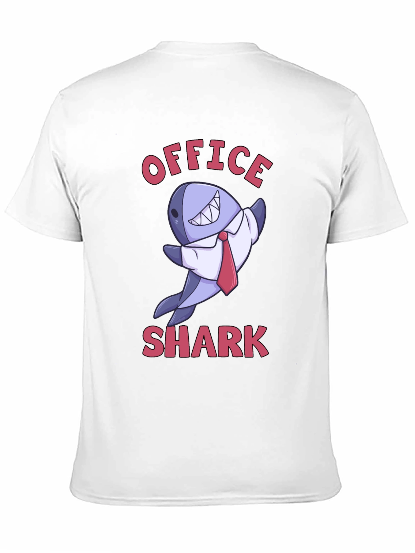 Black Office Shark Graphic T-Shirt - Funny & Unique! view 11