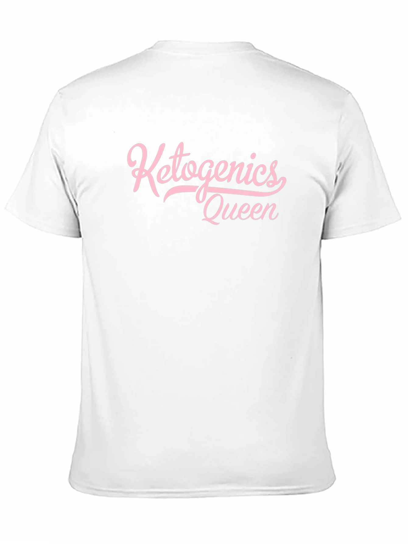Black Ketogenic Diet Queen Black T-Shirt view 11