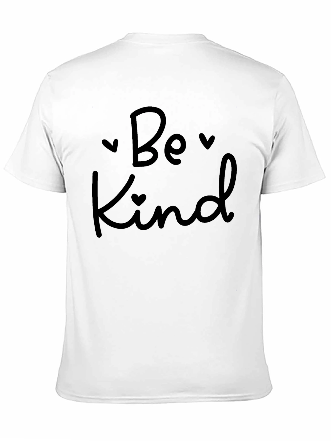 Black Be Kind Graphic Tee - Black Casual Comfort view 11