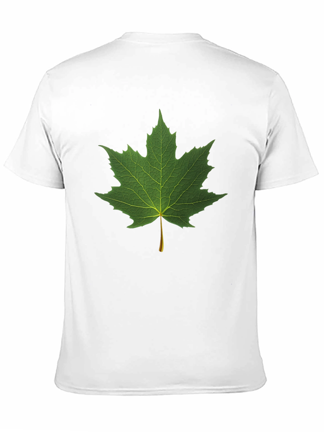 Black Maple Leaf Graphic Black T-Shirt view 11