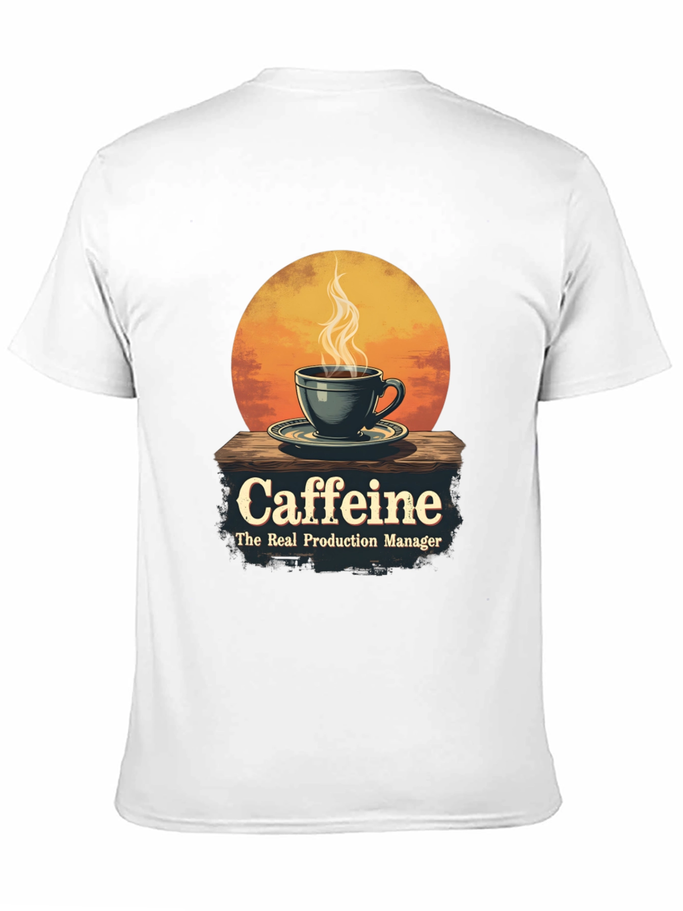 Black Caffeine: The Real Production Manager T-Shirt view 11