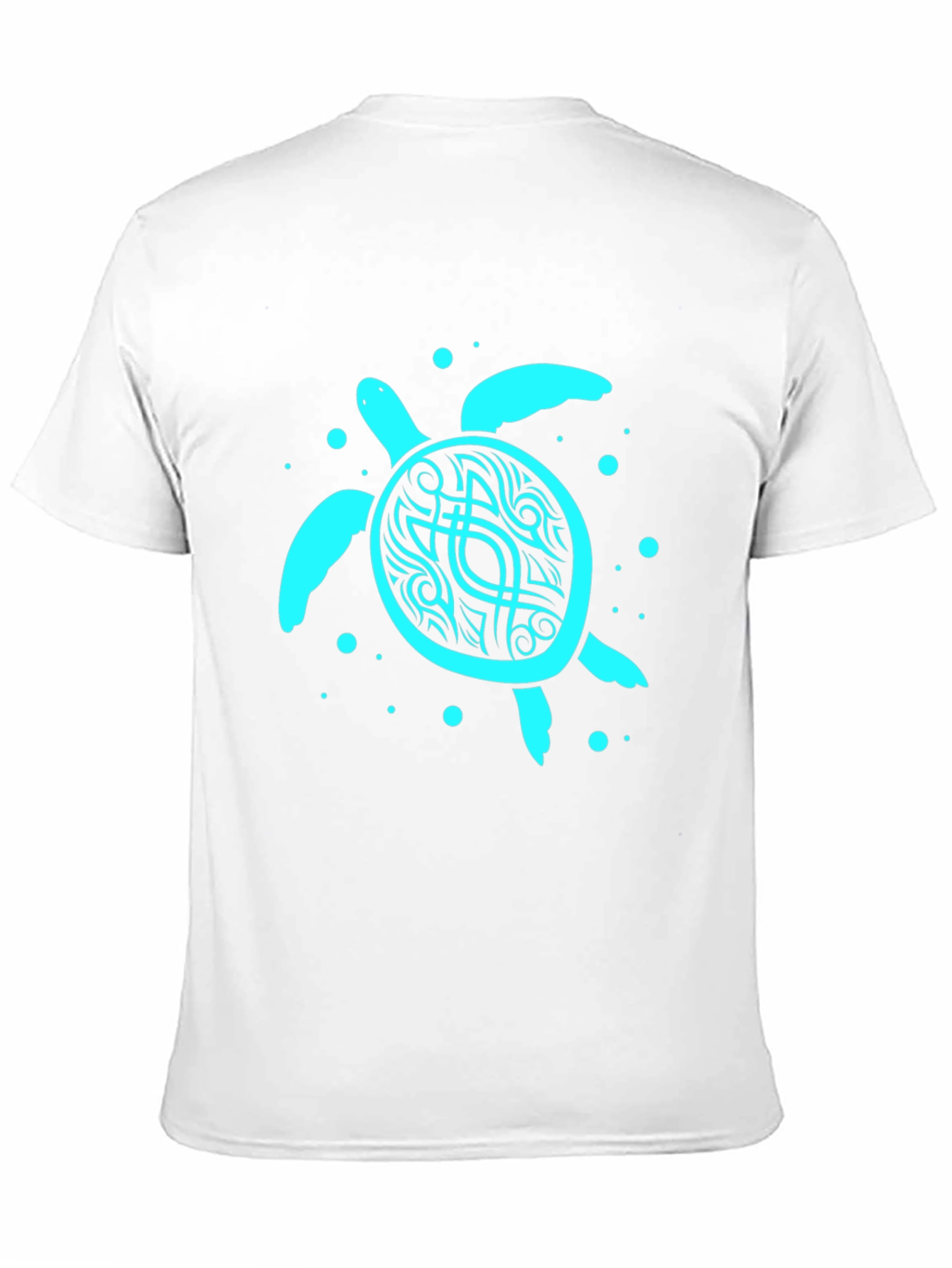 Black Men's Turtle Graphic Tee - Black view 11